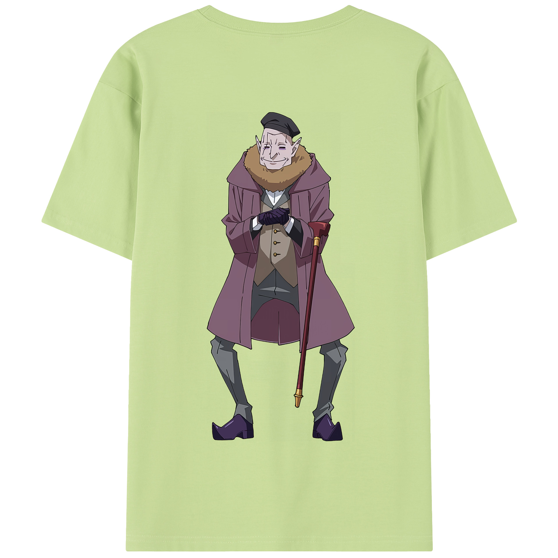 （画像用） 転スラ Regarding Reincarnated to Slime 綿100％半袖Tシャツ（背面プリント）
